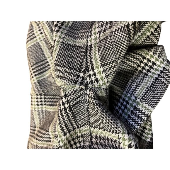 Betabrand Pants Womens XL Long (Tall) Plaid Wide Leg Pull-On Stretch - Picture 7 of 16